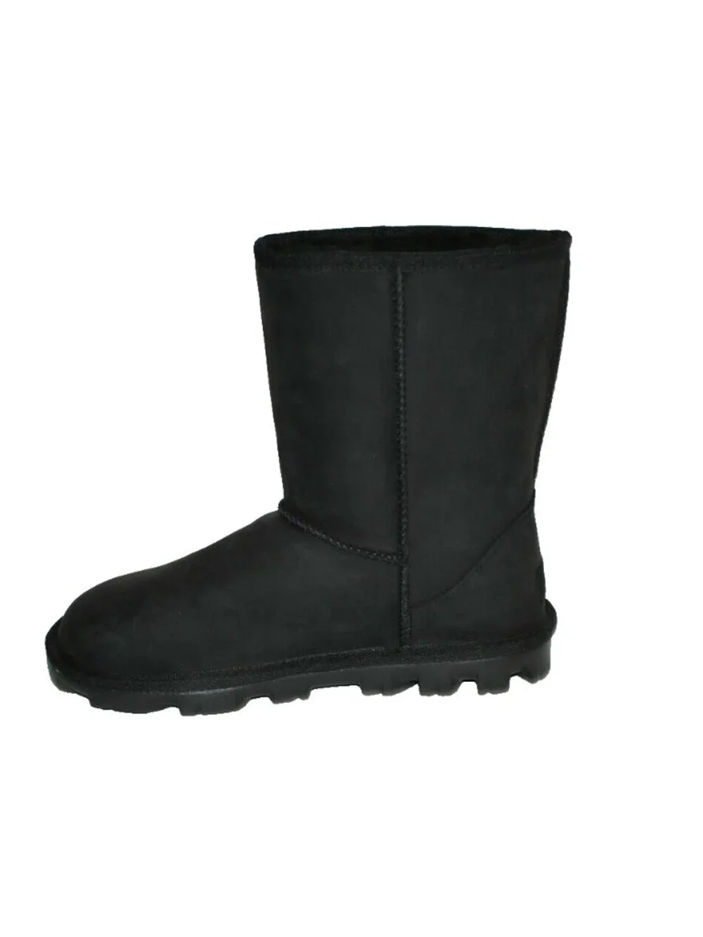 New! UGG Essential Short Shearling Wool Lined Leather Boot Size 7 1111513 DD28
